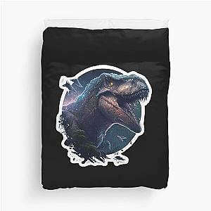 How Ridiculous Rexy T-Rex Prehistoric Dinosaur Duvet Cover