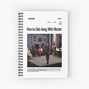 How to Get Away with Murder series poster Spiral Notebook