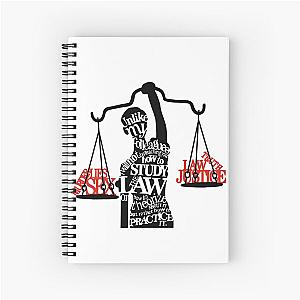 how to get away with Murder - image quote Spiral Notebook