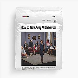 How to Get Away with Murder series poster Duvet Cover