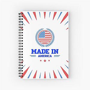 Made In America Spiral Notebook