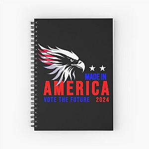 Made in America - Vote for the Future 2024 Spiral Notebook