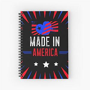 Made In America Spiral Notebook