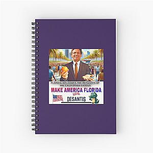 Make America Florida Spiral Notebook