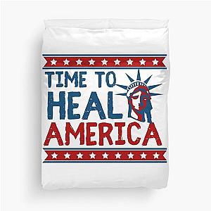 Time to heal America  Duvet Cover