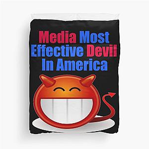 Media Most Effective Devil In America Duvet Cover