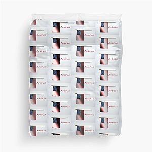 America America America America! Duvet Cover