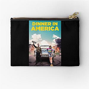 Dinner in America Poster Zipper Pouch