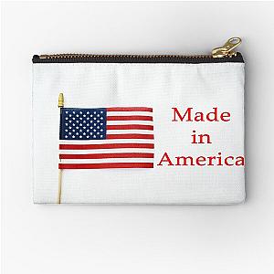 Made in America Flag Zipper Pouch