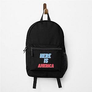 Here Is America - american t-shirt New Style Backpack