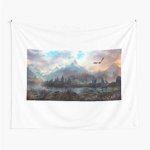 Dragon Mountain Wall Tapestry