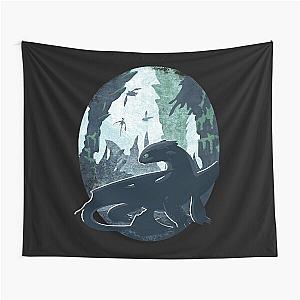 Night Fury Tapestry - How to Train Your Dragon