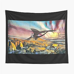 Aurora Dragon's Flight Tapestry