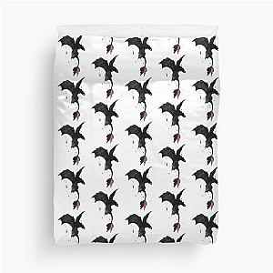 Toothless Dragon Splatter Duvet Cover