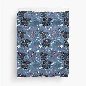 Toothless Dragon Pattern Duvet Cover