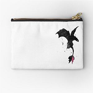 Toothless Dragon Splatter Zipper Pouch