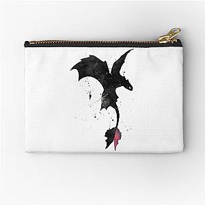 Splatter Toothless Dragon Zipper Pouch