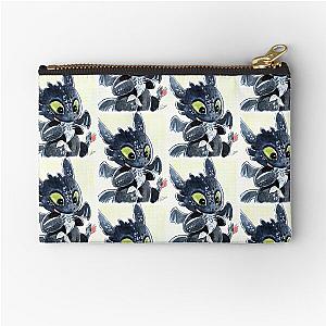 Cute Toothless Dragon Zipper Pouch