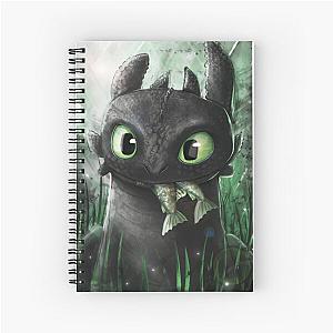 How To Train Your Dragon Toothless Spiral Notebook - Best Gifts for Men & Women