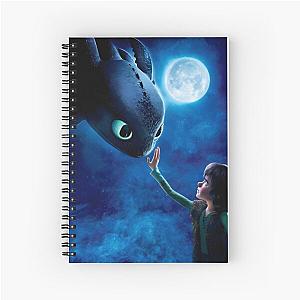 How to Train Your Dragon Cover Photo Spiral Notebook