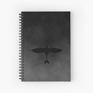 Dragon in the Clouds Spiral Notebook