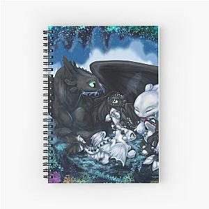 Night Fury Family Spiral Notebook - How to Train Your Dragon