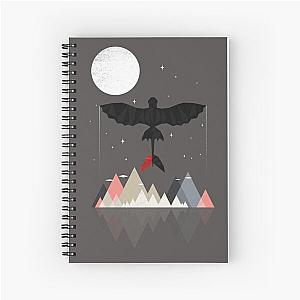 Night of the Dragon Spiral Notebook