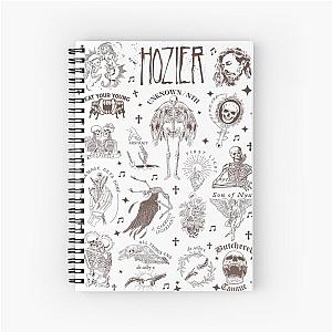 Hozier Vintage Spiral Notebook