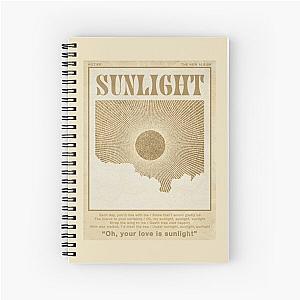 Sunlight Hozier Spiral Notebook