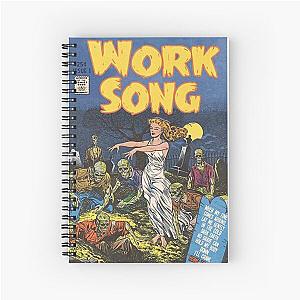 Work Song - Hozier Retro Comic Spiral Notebook