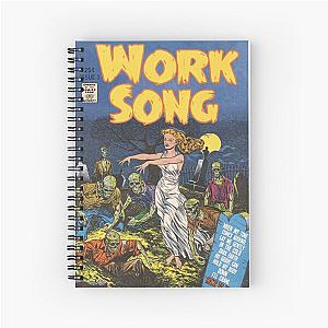 Work Song Hozier Retro Comic Spiral Notebook