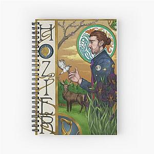 Garden Eden Hozier Spiral Notebook