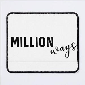 HRVY ways Black Mouse Pad