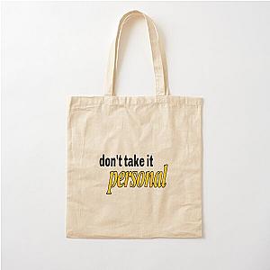 Hrvy: Don't Take It Personal Cotton Tote Bag