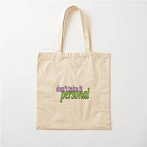 HRVY Don't Take It Personal Cotton Tote Bag
