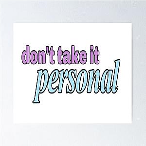 Hrvy Don't Take It Personal Poster