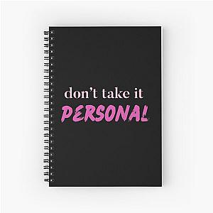 HRVY Dont Take It Personal Spiral Notebook