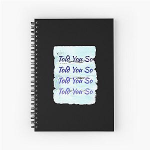 HRVY Blue Told You So Notebook