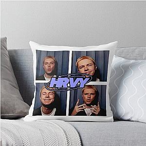 Close up Photo HRVY Throw Pillow