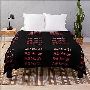 HRVY Told You So Throw Blanket