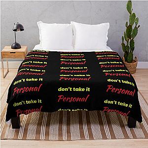 HRVY Don't Take It Personal Throw Blanket