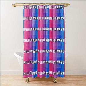 HRVY Million Ways spectrum Shower Curtain