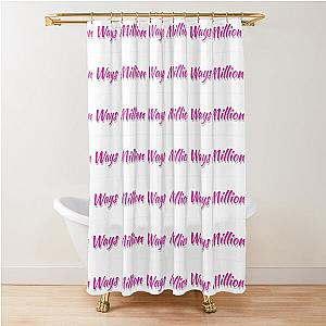 HRVY Million Ways shower curtain