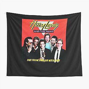 American Singer, Songwriter, And Actor Huey Lewis Jatimulyo Trending   Essential T-Shirt Tapestry