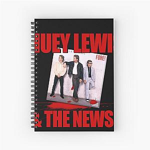 The News do you like huey lewis Spiral Notebook