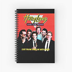 American Singer, Songwriter, And Actor Huey Lewis Jatimulyo Trending   Spiral Notebook