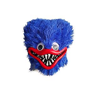 Blue Huggy Wuggy Horror Toy Head Cosplay Mask