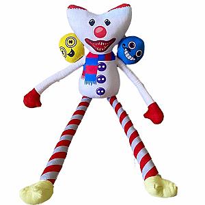 Clown Huggy Wuggy Stuffed Toy