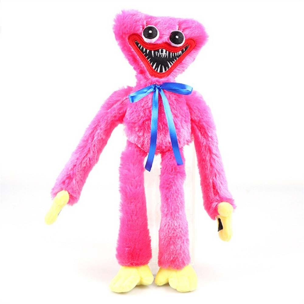 100cm Pink Wuggy Huggy With Ribbon Toy Horror Game Plush | Huggy Wuggy ...