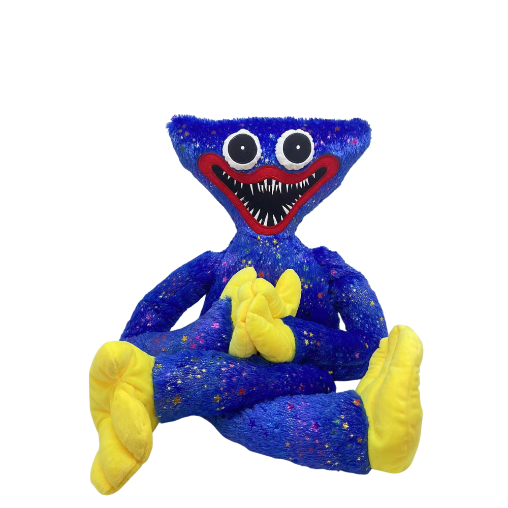 100cm Blue Twinkle Wuggy Huggy Toy Horror Game Plush Huggy Wuggy